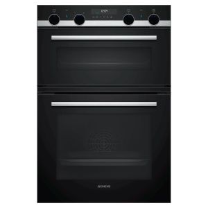 Siemens MB578G5S6B iQ500 Built In Pyrolytic Double Oven in Stainless Steel