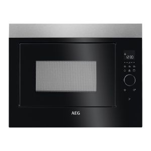 AEG MBE2658DEM Built In 26 Litre 900W Microwave with Grill in Stainless Steel