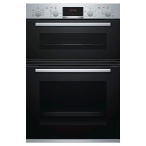 Bosch MBS533BS0B Serie 4 Built In Catalytic Double Oven in Stainless Steel