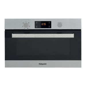 Hotpoint MD344IXH Built In Microwave and Grill in Stainless Steel