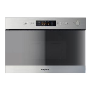 Hotpoint MN314IXH Built In Microwave and Grill Stainless Steel
