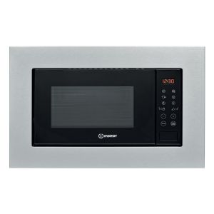 Indesit MWI120GX Built In 20 Litre Microwave and Grill Stainless Steel