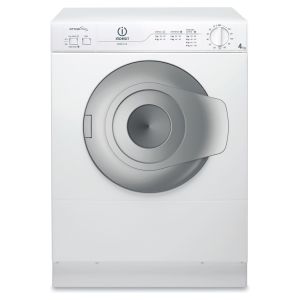 Indesit NIS41V Freestanding Compact Vented 4kg Tumble Dryer in White 