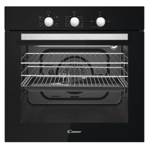 Candy OCGF12B Built In Gas Single Oven in Black