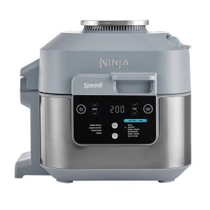 Ninja ON400UK Speedi 10-in-1 Rapid Cooker & Air Fryer in Silver Grey