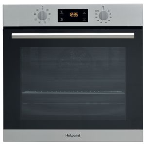 Hotpoint SA2540HIX Built In Multifunction HydroClean Single Oven in Stainless Steel