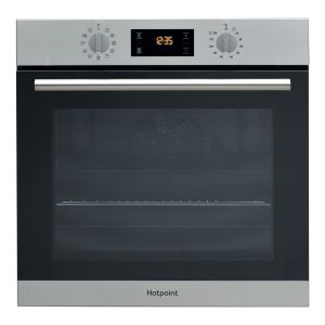 Hotpoint SA2840PIX Built In Pyrolytic Single Oven in Stainless Steel