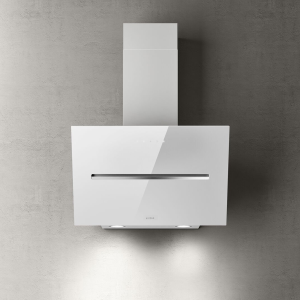 Elica SHY-WH-60 SHY Shy 60cm White Glass Angled Cooker Hood