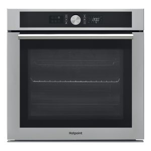 Hotpoint SI4854PIX Built In Pyrolytic Multifunction Single Oven in Stainless Steel