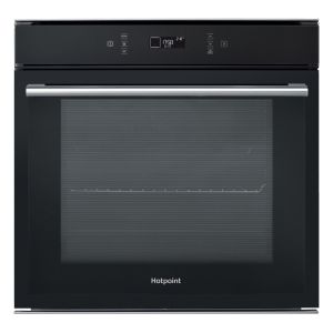 Hotpoint SI6871SPBL Built In Pyrolytic Single Oven in Black
