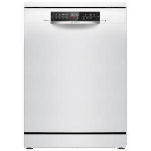 Bosch SMS6TCW01G Series 6 Freestanding Perfect Dry Full Size Dishwasher in White