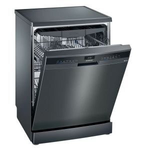 Siemens SN23EC14CG iQ300 Freestanding Full Size Dishwasher Black Inox