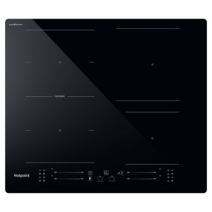 Hotpoint TS3560FCPNE 60cm Black Induction Hob with Flex Zone