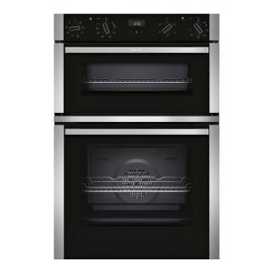 Neff U1ACE2HN0B N50 Built In CircoTherm® EasyClean® Double Oven in Stainless Steel