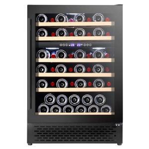 CATA UBBKWC60 60cm Dual Zone Wine Cooler in Black
