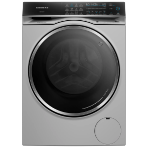 Siemens WN54C2ATGB iQ700 iSensoric Freestanding 10.5/6kg 1400rpm i-DOS Washer Dryer in Silver
