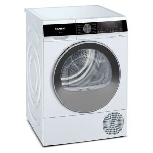 Siemens WQ45G209GB iQ500 Freestanding 9kg Heat Pump Tumble Dryer in White
