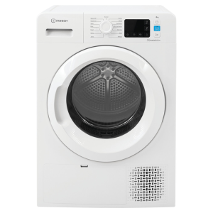 Indesit YTM1183XUK Freestanding 8kg Push&Go Heat Pump Tumble Dryer in White
