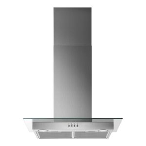 Zanussi ZHC62653XA 60cm Chimney Cooker Hood in Stainless Steel and Glass