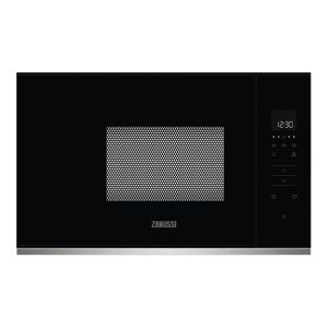 Zanussi ZMBN2SX Series 20 Built In Microwave Oven in Black with Stainless Steel Trim