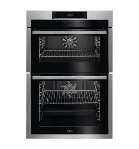 AEG DCE731110M 6000 SurroundCook Built In Catalytic Double Oven in Stainless Steel